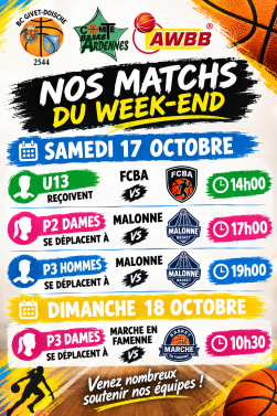 Matchs du Week-end